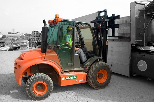 An example of an AUSA C 200 Forklift