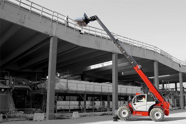 An example of Manitou Telehandler MT-1335 SL